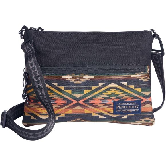 Crossbody Bag Polyester Southwestern Pattern Slim Organizer for Travel Daily - Picture 1 of 3